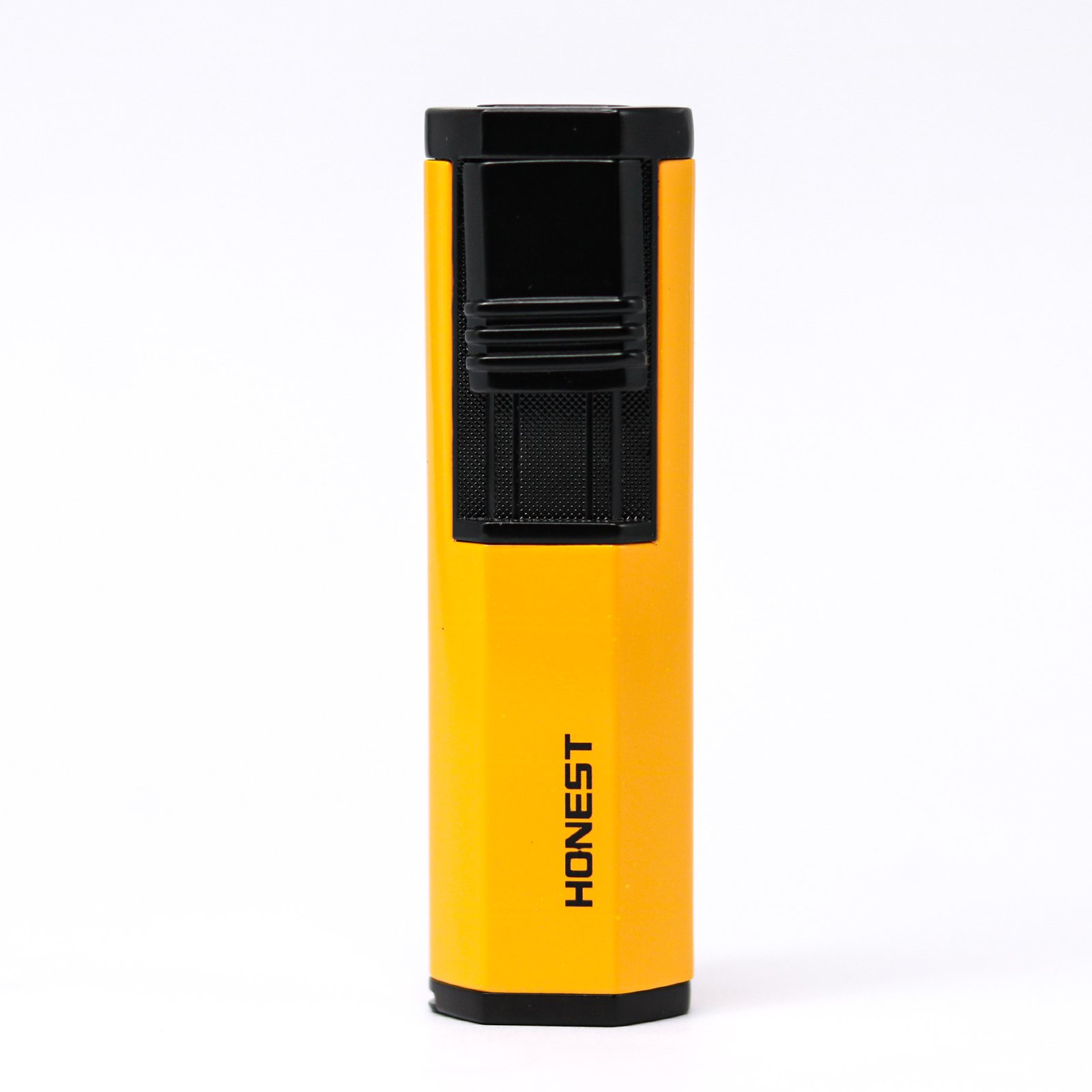 HONEST Cigar Lighter Jet Flame Butane Gas Torch with Cigar Puncher Metal - Image 1