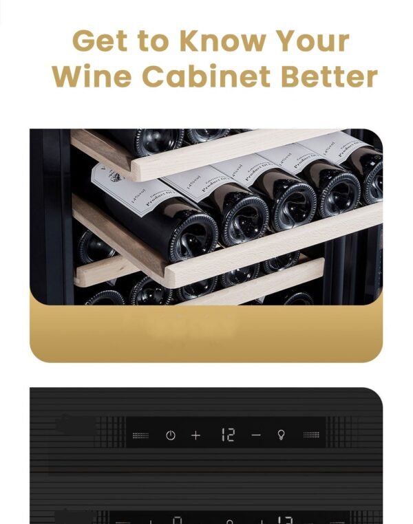 Vinocave Red wine Cabinet Constant Temperature wine cabinet home thermostatic cabinet red wine cabinet 280A - Image 7