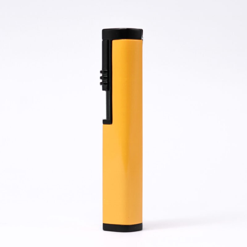 HONEST Cigar Lighter Jet Flame Butane Gas Torch with Cigar Puncher Metal