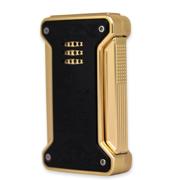 Jifeng New Cigar Lighter Torch Gas Refillable Windproof Lighter Jet Flame Black - Image 3