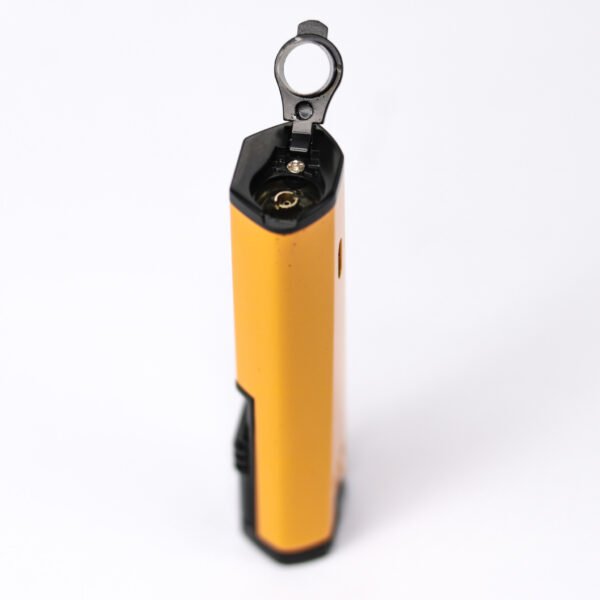 HONEST Cigar Lighter Jet Flame Butane Gas Torch with Cigar Puncher Metal - Image 7