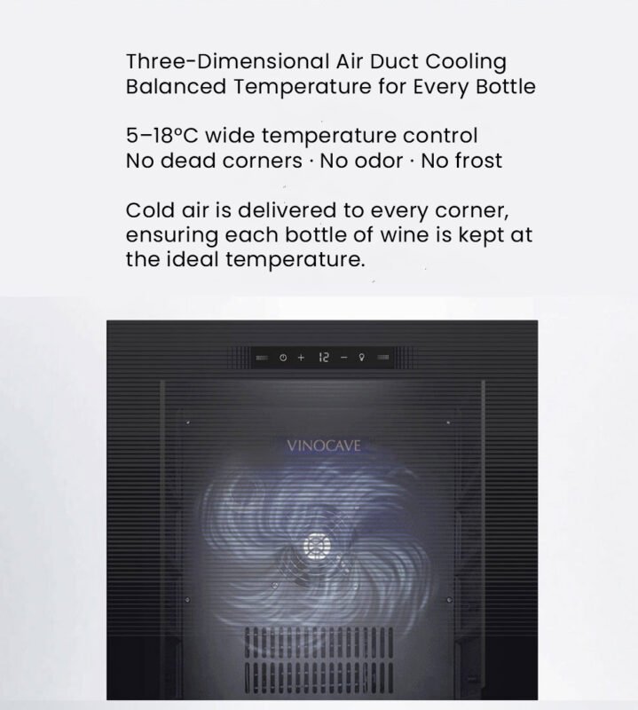 Vinocave Red wine Cabinet Constant Temperature wine cabinet home thermostatic cabinet red wine cabinet 280A