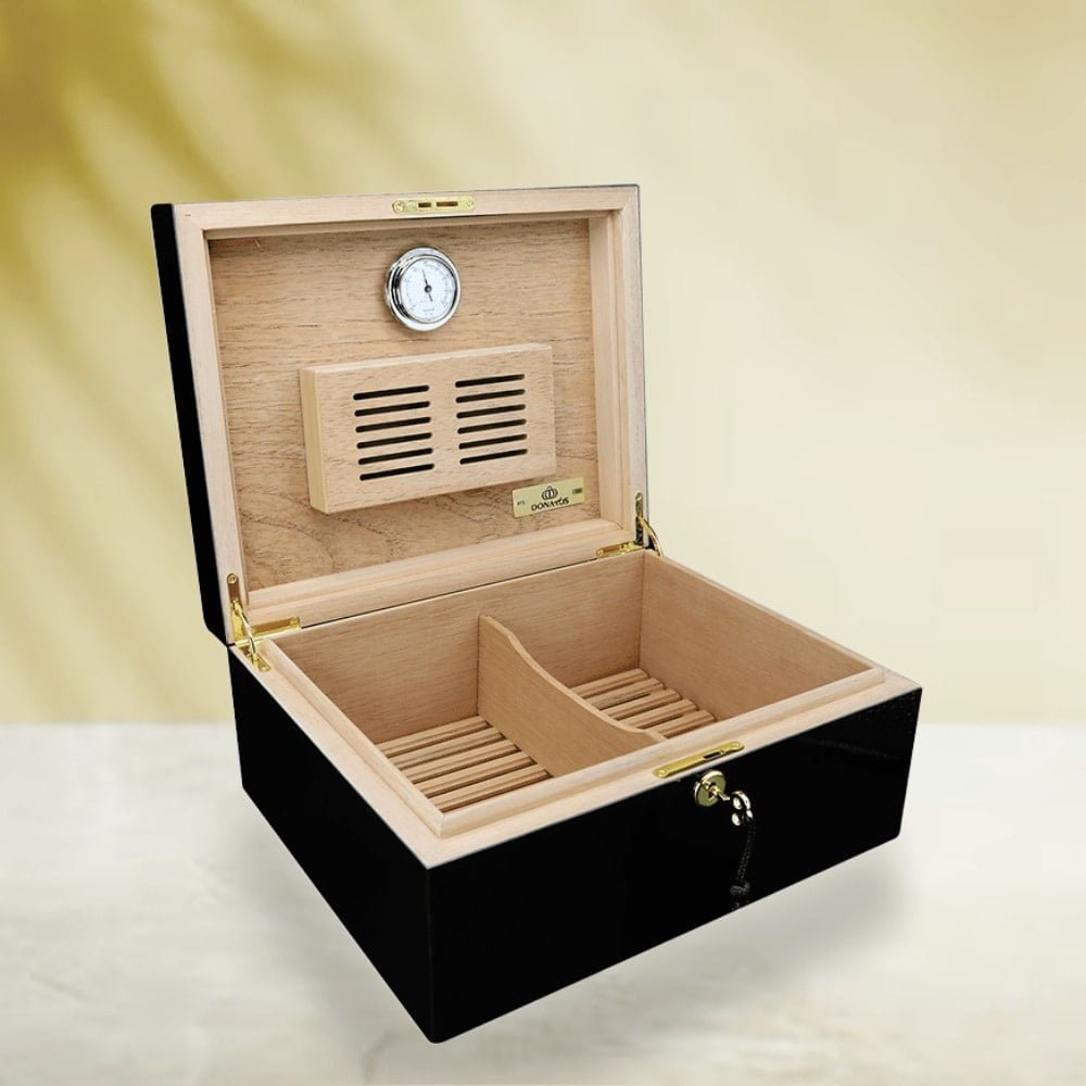 Donatus cedar cigar humidor large capacity with hygrometer UAE