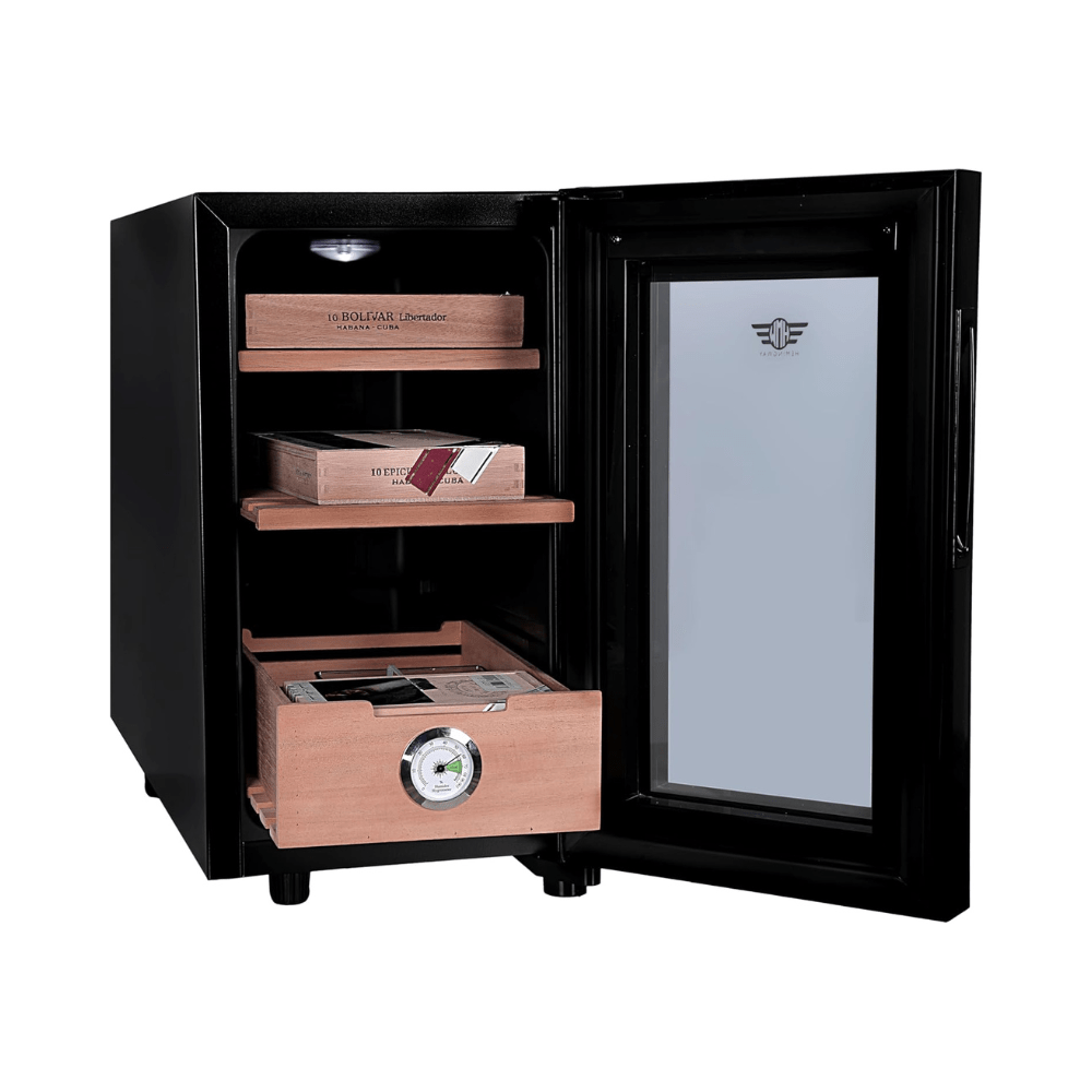 Hemingway Electric Cigar Humidor Cabinet With Hygrometer Thermo Electric Cigar Humidor