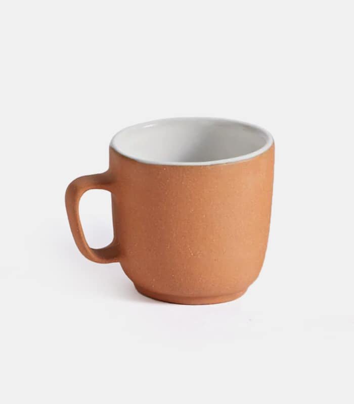 White Glazed Mug