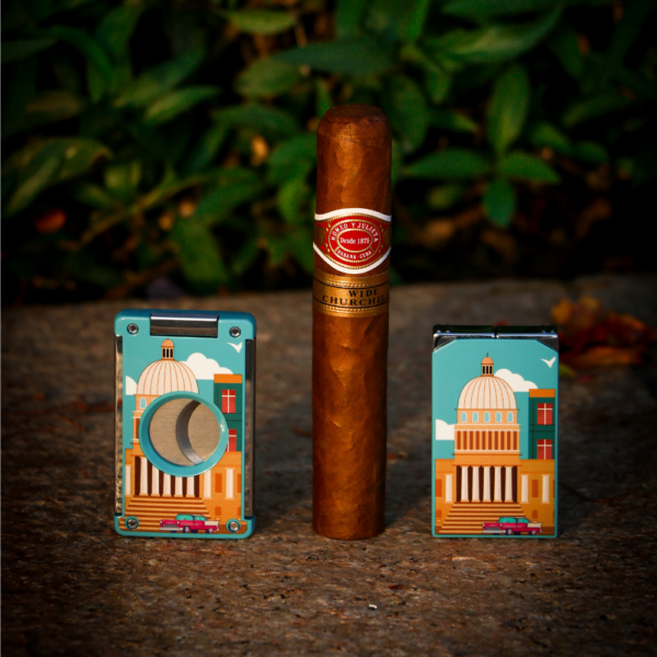 The Hemingway Design Set Includes a Cigar Cutter and Leather Cigar Case Special Edition - Image 5