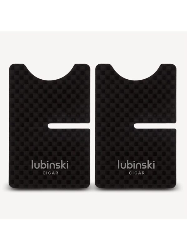 Lubinski Cigar Holder Stand Portable Cigar Tool Travel Pocket Size Premium Quality- Black