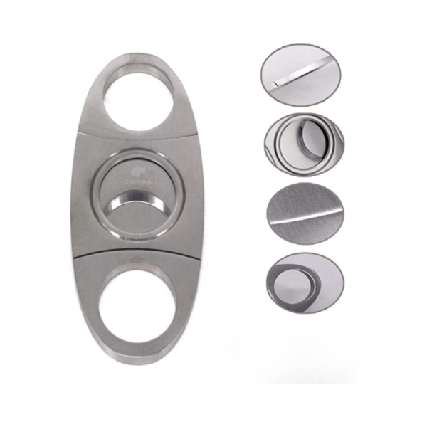 Cigar Cutter Stainless Steel Cigar Cutter Cuts Up to 60 Gauge Cigar - Image 4