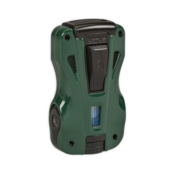 Lotus Cigar lighter Premium Quality L73 Dual Flush Lighter Perfect for Cigars - Green