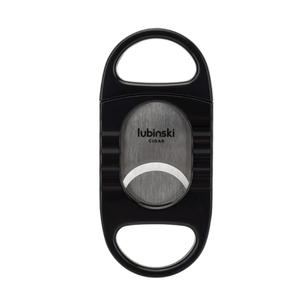 Portable Plastic Cigar Cutter Large Diameter Sharp and Smooth Cigar Cutter Black
