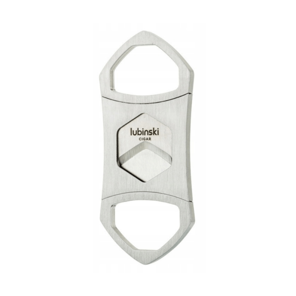 Portable Stainless Steel Cigar V Cut Double Guillotines Blades Cigar Cutter - Image 3