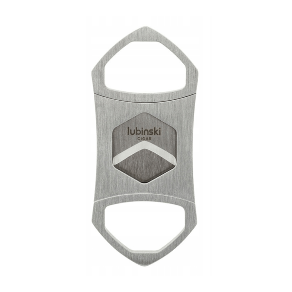 Portable Stainless Steel Cigar V Cut Double Guillotines Blades Cigar Cutter