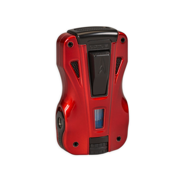 Lotus GT Twin Pinpoint Torch Cigar lighter L73 Dual - Flush Lighter - Red