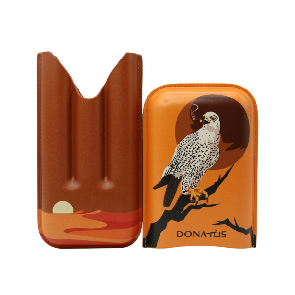 Portable Leather Cigar Case with 3 Cigar Holder First Class Quality Travel Cigar Case Elegant Design - Image 4