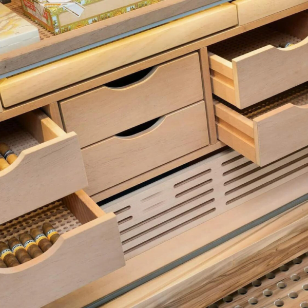 Custom Cigar Room with Cedar Wood - Consult with Us - Image 2