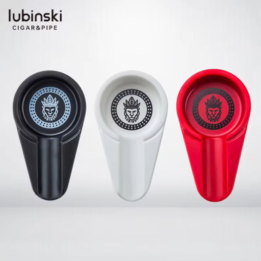 Lubinski Travel Cigar Ashtray Outdoor Cigar Accessories For Home Outside Patio Office White - Image 2