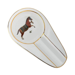 Cigar Ashtray for Indoor Outdoor, Ceramic Cigarette Travel Ashtray, Cigar Ash Tray for Home, Office, Bar (White) - Image 4