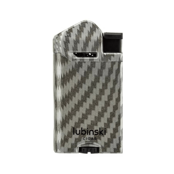 Cigar Lighter Zinc Alloy Windproof Direct Fire Visible Transom Portable Metal Lighter Outdoor Camping Hiking Grey - Image 4