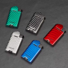 Cigar Lighter Zinc Alloy Windproof Direct Fire Visible Transom Portable Metal Lighter Outdoor Camping Hiking RED - Image 7