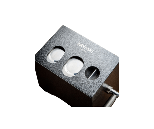 Lubinski Luxury Cigar Cutter Stainless Steel Table Top 3 in one Cutter - Image 4