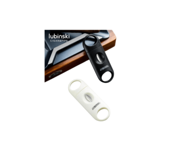 Lubinski  Cigar V-Cut Cigar Cutter Cut Depth Cigar Cutter - White - Image 3