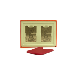 Lubinski Cigar Holder Stand Portable Cigar Tool Travel Pocket Size Premium Quality- Gold - Image 3