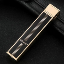 Honest Portable Cigar Lighter Adjustable Soft Flame Lighter Butane Lighter Pocket Lighter - Image 4
