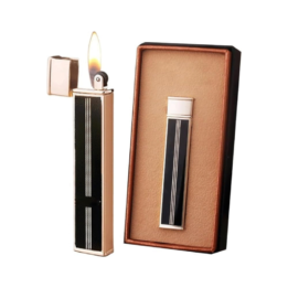Honest Portable Cigar Lighter Adjustable Soft Flame Lighter Butane Lighter Pocket Lighter - Image 5