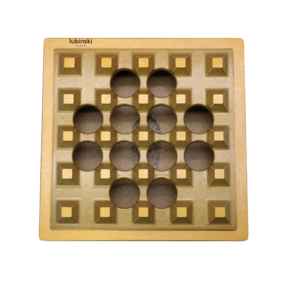 LUBINSKI Ceramic Cigar Ashtray Luxury Tray Design for Home Office Family Friends Holiday Gift