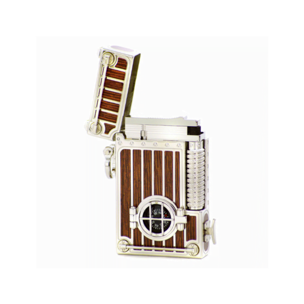 S.T. Dupont Luxury Brown & Silver Seven Seas Limited Edition Prestige Cigar Lighter - Image 3