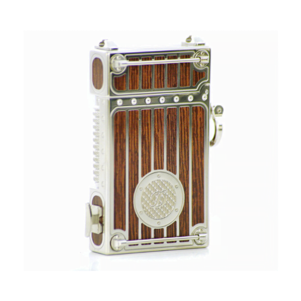 S.T. Dupont Luxury Brown & Silver Seven Seas Limited Edition Prestige Cigar Lighter - Image 4