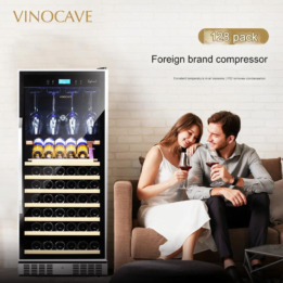 Vinocave Wine Cooler Chiller Touch Control Compressor Constant Temperature Wine European and American standards - Image 3