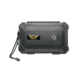 HEMINGWAY TRAVEL CIGAR BOX SMALL HARD CASE WITH PLUCK FOAM WITH HYGROMETER BOX CIGAR