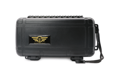 Hemingway Travel Box Small Hard Case with Pluck Foam Insert Plastic Box Cigar Case