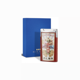 Elie Bleu J-15 Red Alba Jet Flame Torch Lighter Beautiful luxury lighter Elie Bleu in Red LA FLOR DE - Image 5