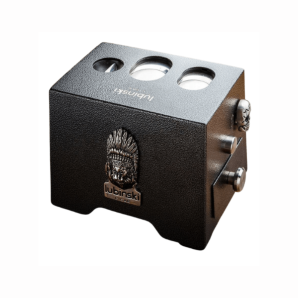 Lubinski Luxury Cigar Cutter Stainless Steel Table Top 3 in one Cutter