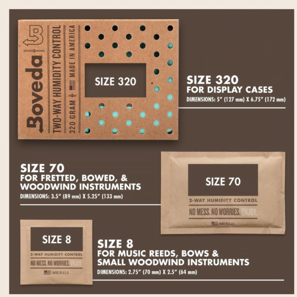 Boveda 69% Two-Way Humidity Control Pack For Large Wood Humidifier Boxes Electric Coolers – Size 320 - Image 4