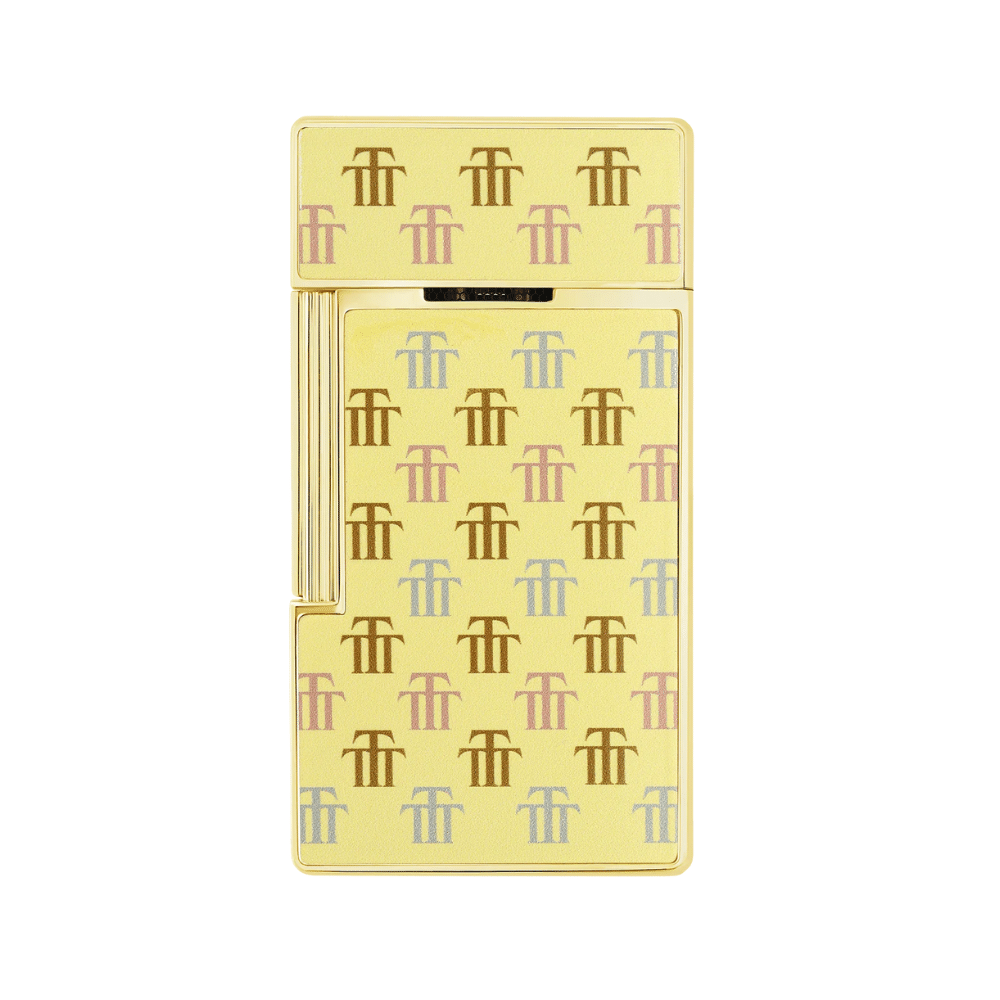 S.T. Dupont Biggy Lighter Trinidad Gold
