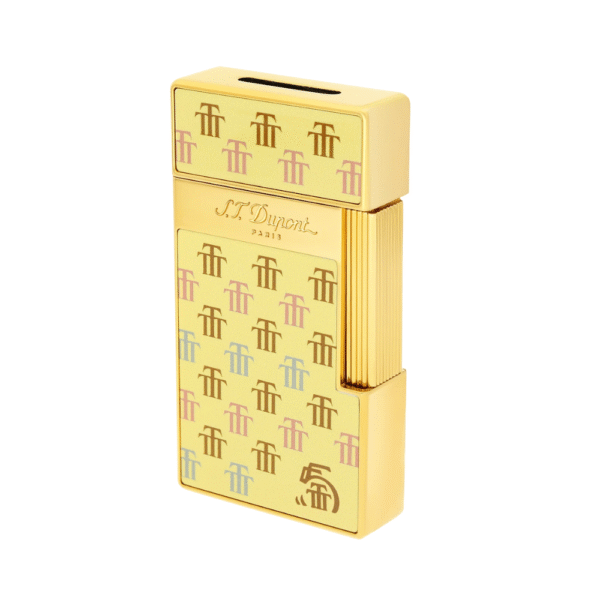 S.T. Dupont Biggy Lighter Trinidad Gold - Image 3