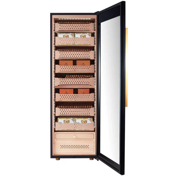 Hemingway Premium Electric Cigar Humidor Spanish Cedar with Ammonia Filter UPTO 1500 Cigars - Image 2