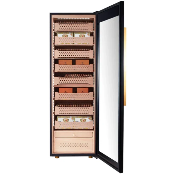 Hemingway Premium Electric Cigar Humidor Spanish Cedar wood with Ammonia Filter 2000 Cigar - Image 3