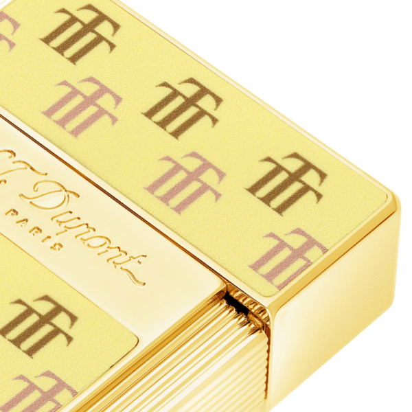 S.T. Dupont Biggy Lighter Trinidad Gold - Image 4
