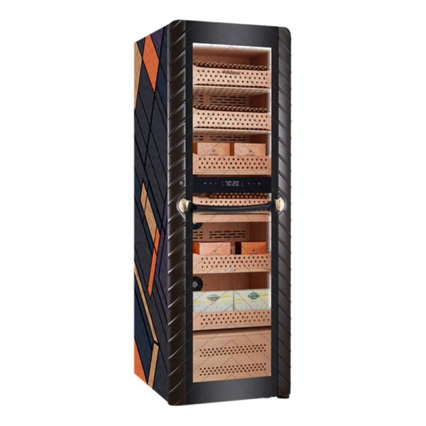 Afidano Electric Cigar Humidor Temperature and Humidity Control and Spanish Cedar C8 For 2500 Cigars - Image 4