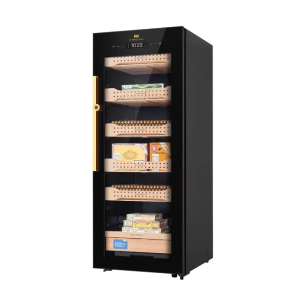 Hemingway Electric Cigar Humidor with Spanish Cedar Wood CH200 Storage up to 1200 Cigars - Image 2