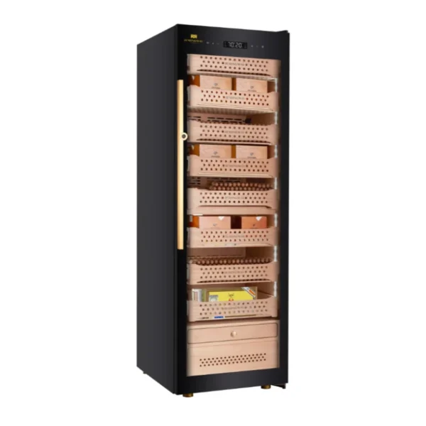 Hemingway Premium Electric Cigar Humidor Spanish Cedar wood with Ammonia Filter 2000 Cigar - Image 2