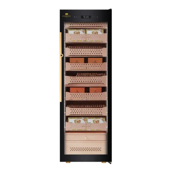 Hemingway Premium Electric Cigar Humidor Spanish Cedar wood with Ammonia Filter 2000 Cigar