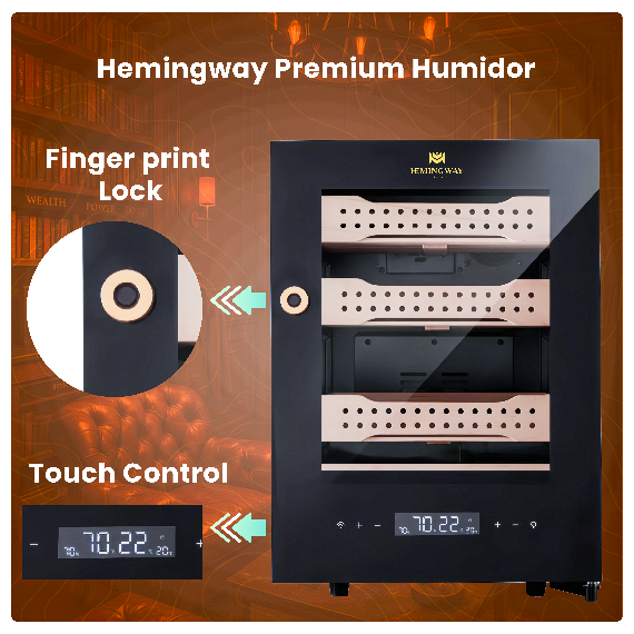 Hemingway Electric Cigar Humidor B1