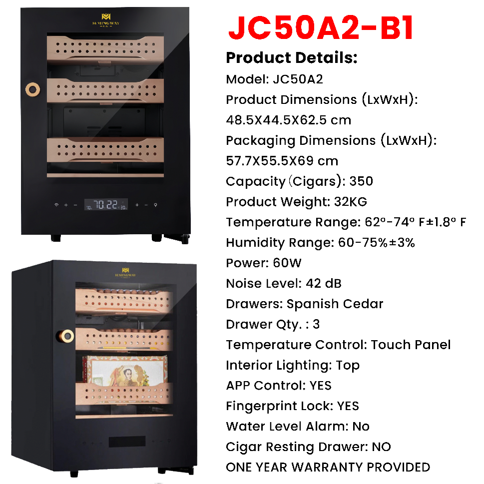 Hemingway Electric Cigar Humidor B1 - Image 9