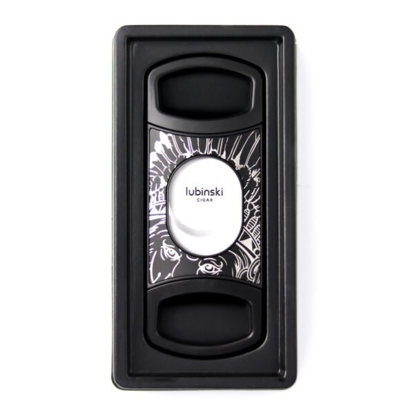 Stainless Steel Pocket Cigar Cutter V- cut cigar  Double Blades With Cigar Stand Gift Box - Image 8