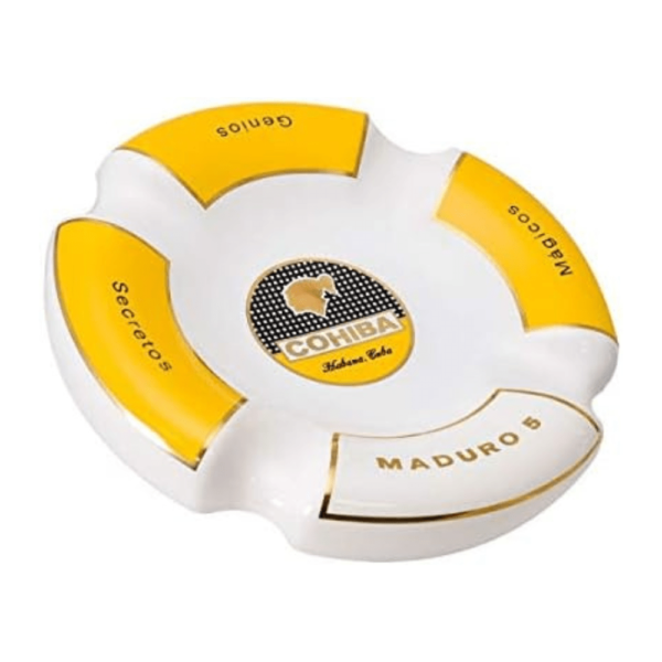 Cohiba Cigar Ashtray – Luxury Ceramic Vintage Round Ashtray for Premium Smoking Experience - Image 4